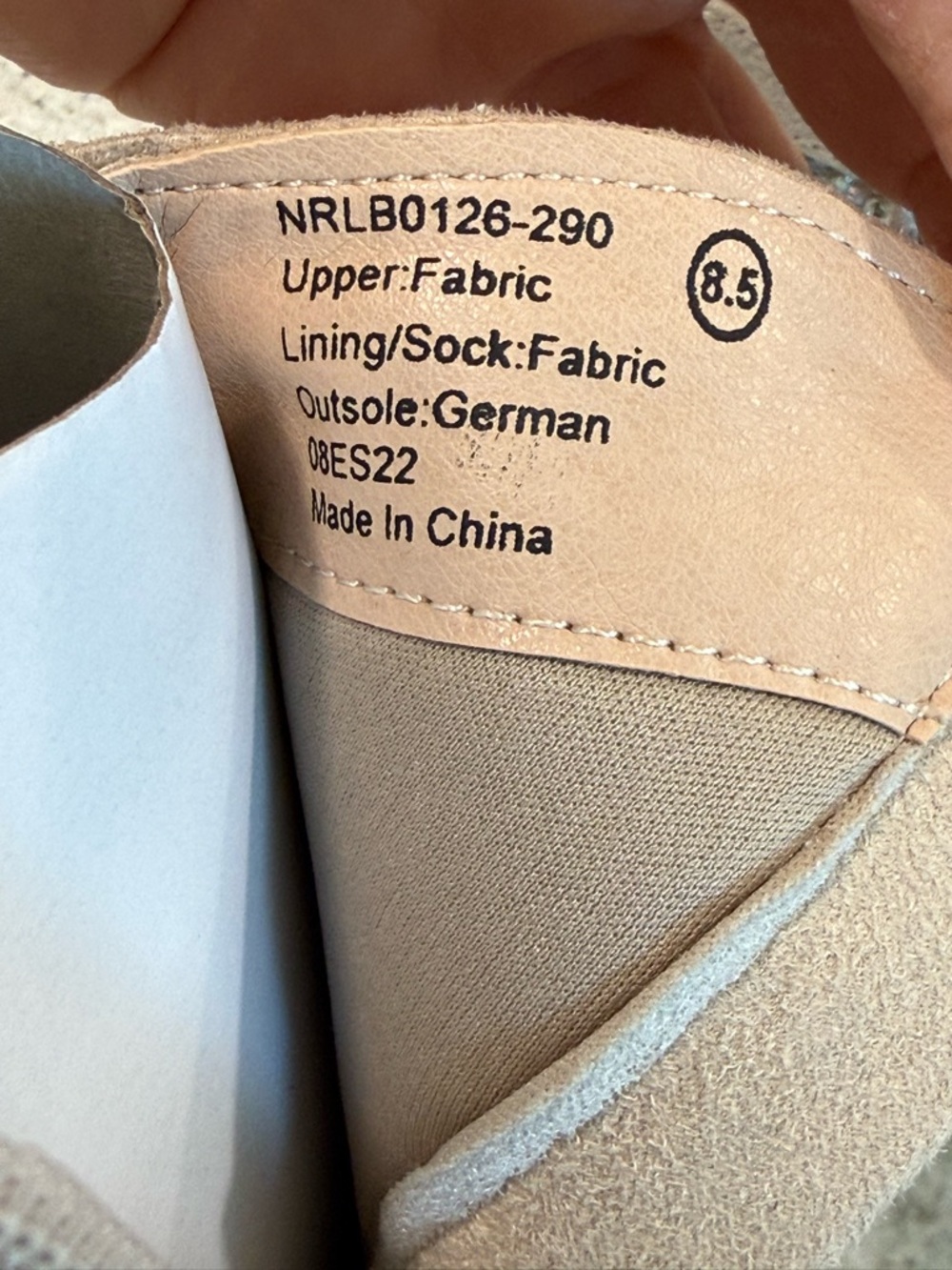 Not Rated Brand Beige Boots with Embroidered Green Accents "NEW" - Picture 13 of 15